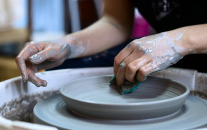 Beginners Wheel Throwing Course - Wednesday Evenings (Sept/Oct) - Studio Agni