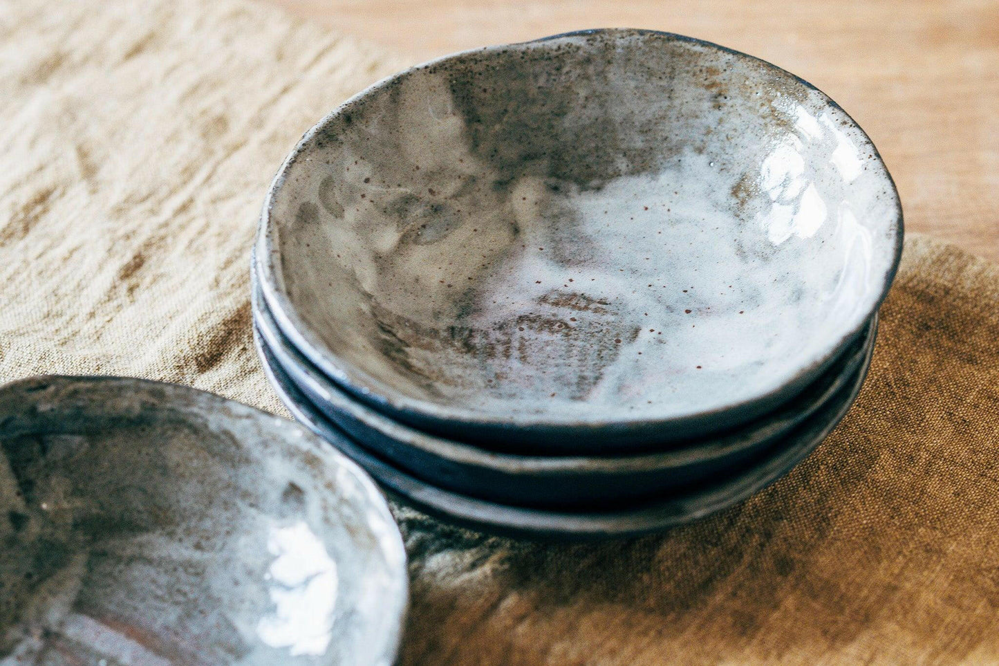 Black Indra Breakfast Bowl - Studio Agni