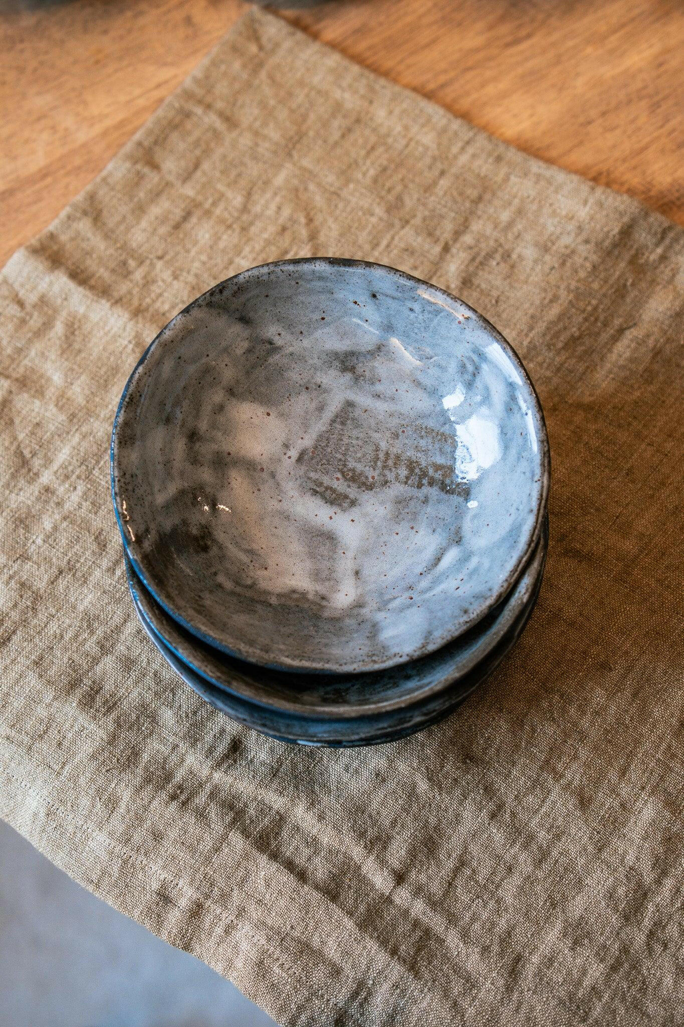Black Indra Breakfast Bowl - Studio Agni