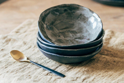 Black Indra Breakfast Bowl - Studio Agni