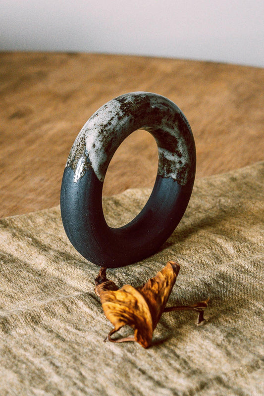 Black Indra Doughnut (middle) - Studio Agni