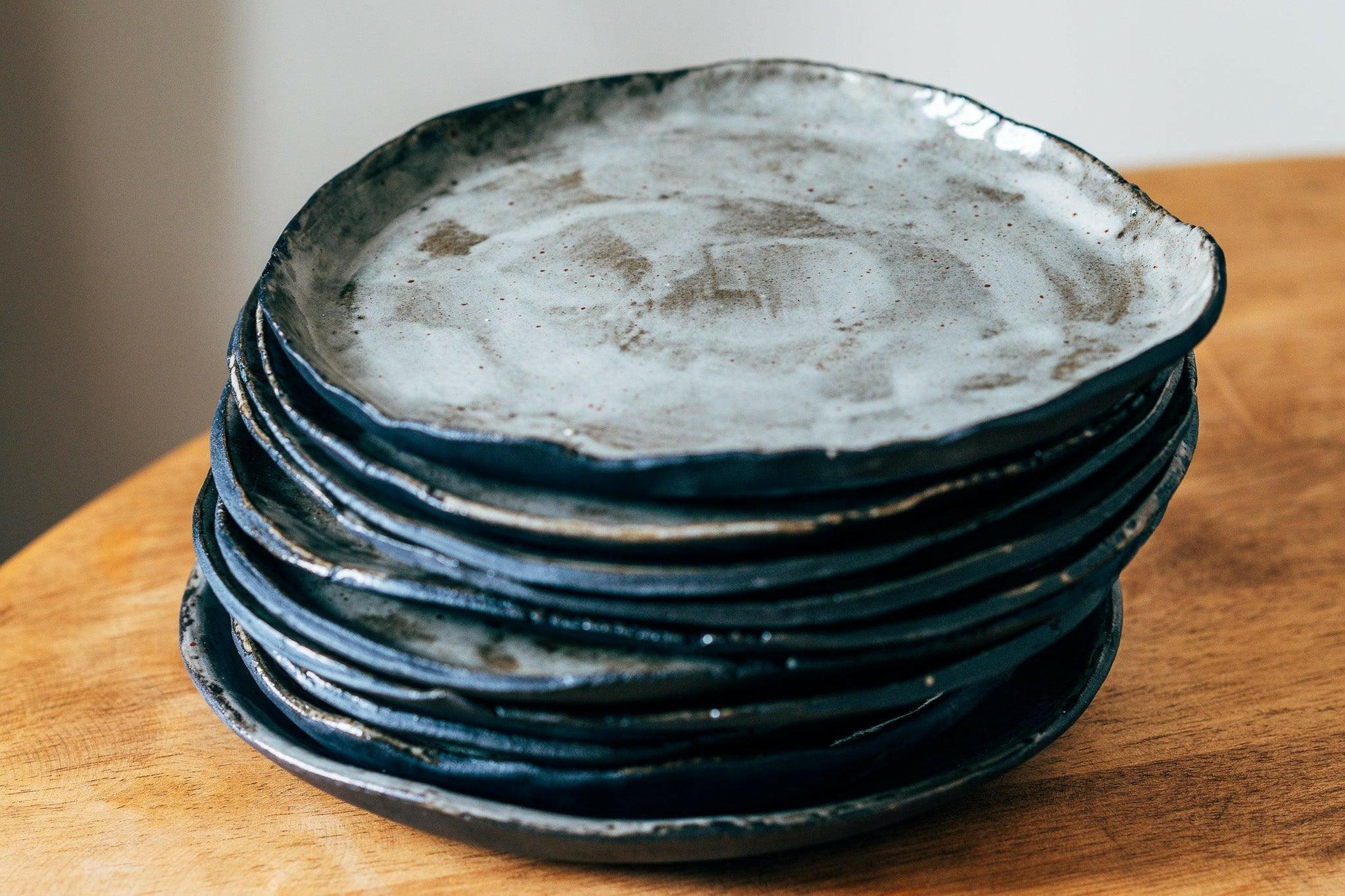 Black Indra Plate - Studio Agni