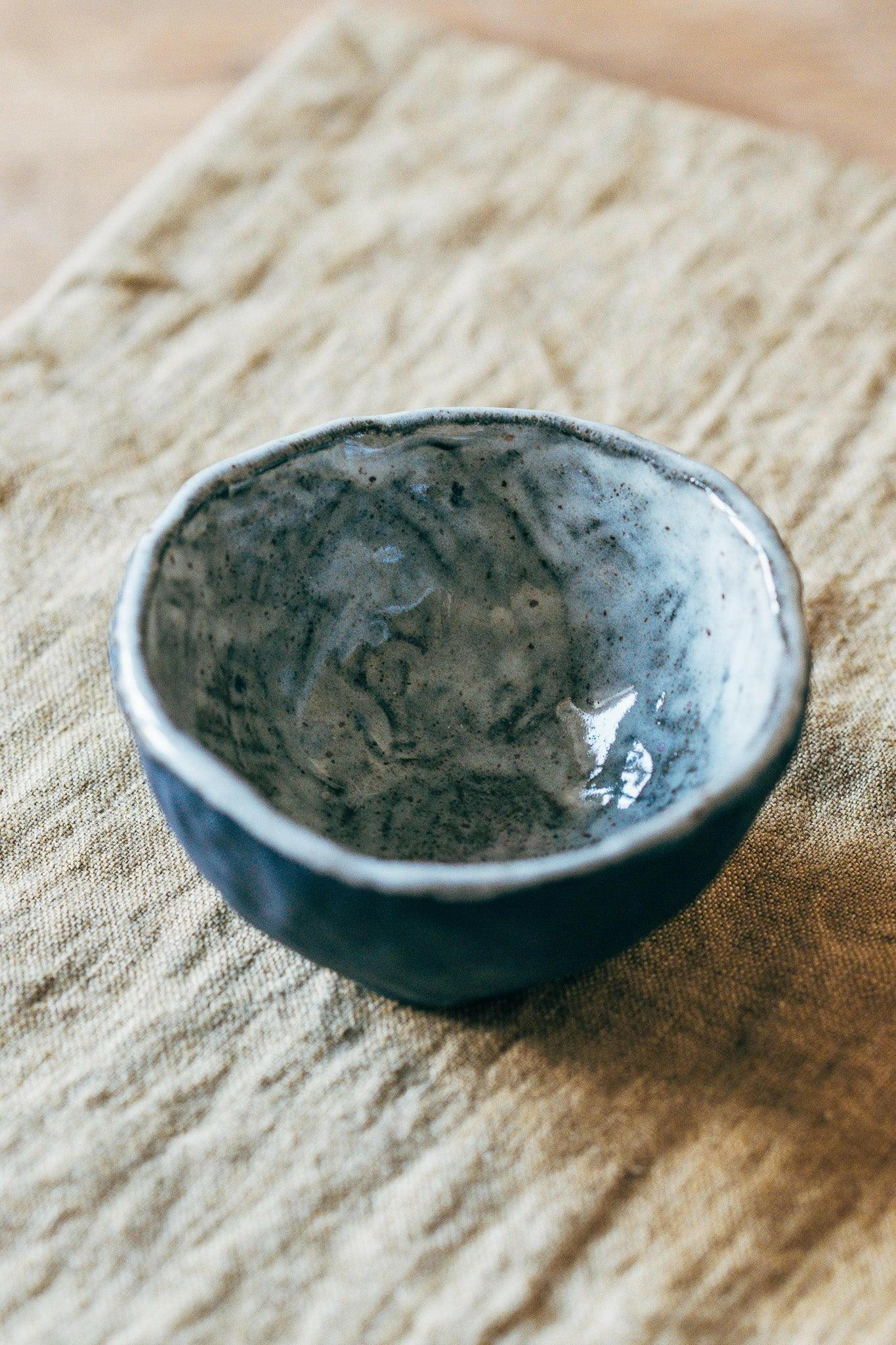Black Indra Snack Bowl - Studio Agni