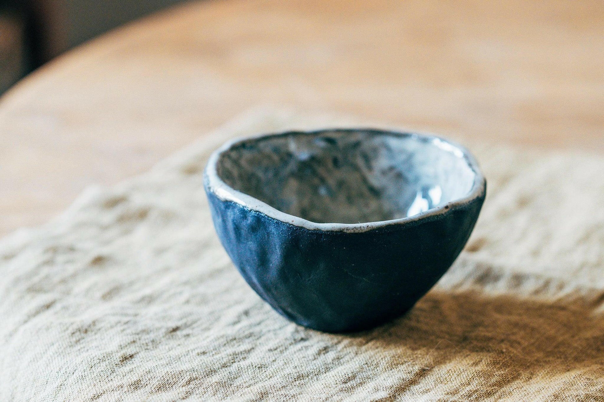 Black Indra Snack Bowl - Studio Agni
