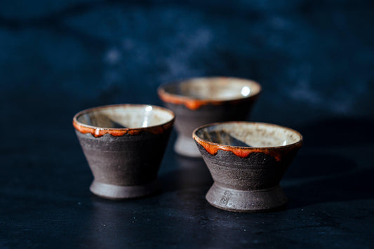 Sugar Plum Ristretto/ Sake cups - Studio Agni